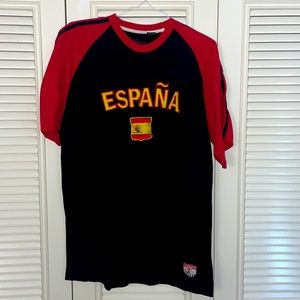 Vintage Spain soccer shirt